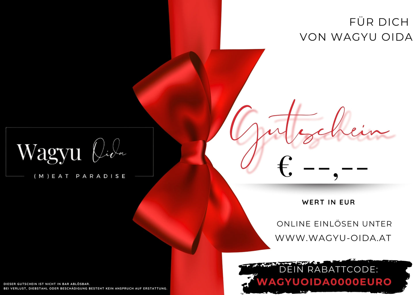 Gutschein 100€ - Genuss verschenken