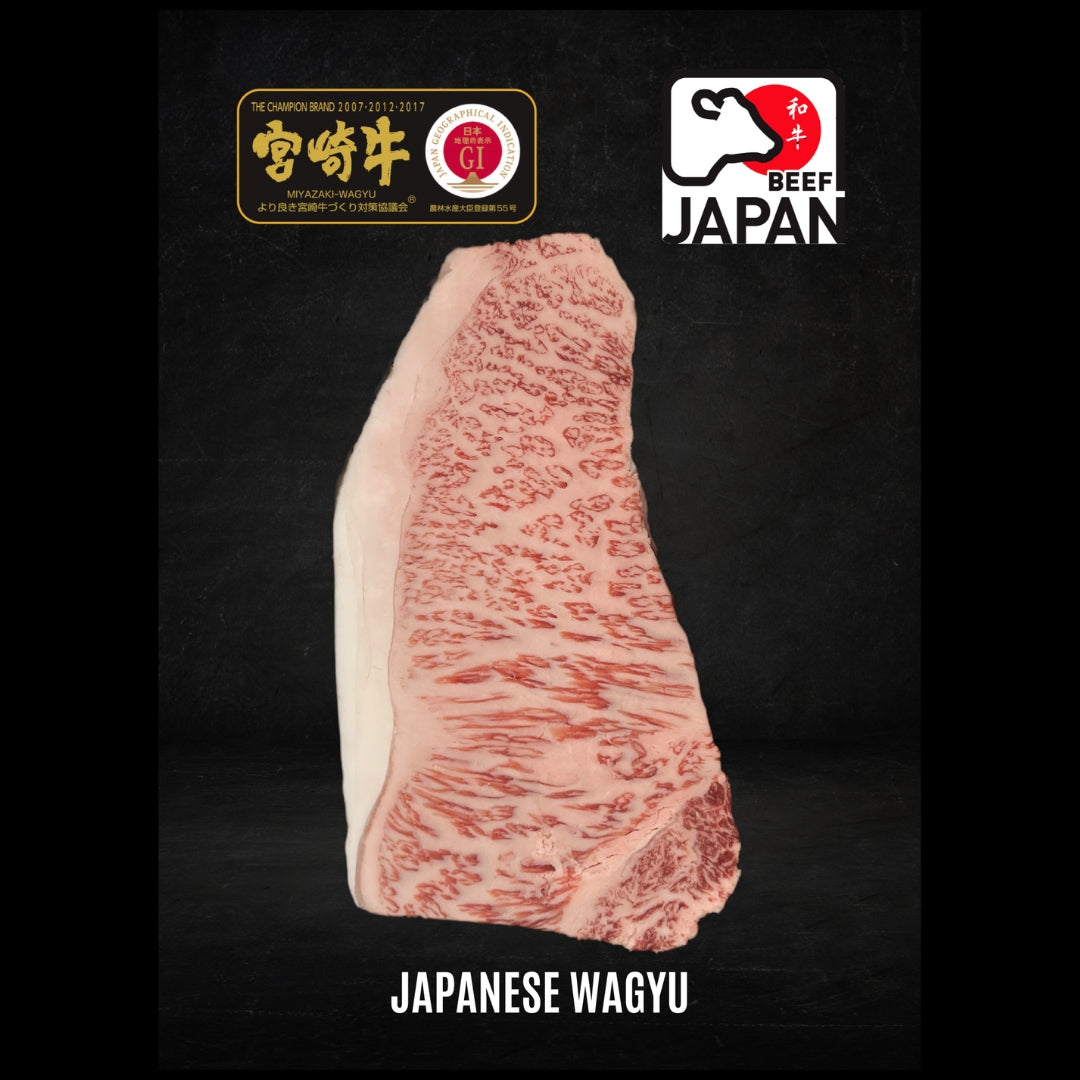 Japanisches Wagyu Striploin A5 kaufen | BMS 8–12 | 360–400 g | Wagyu Oida